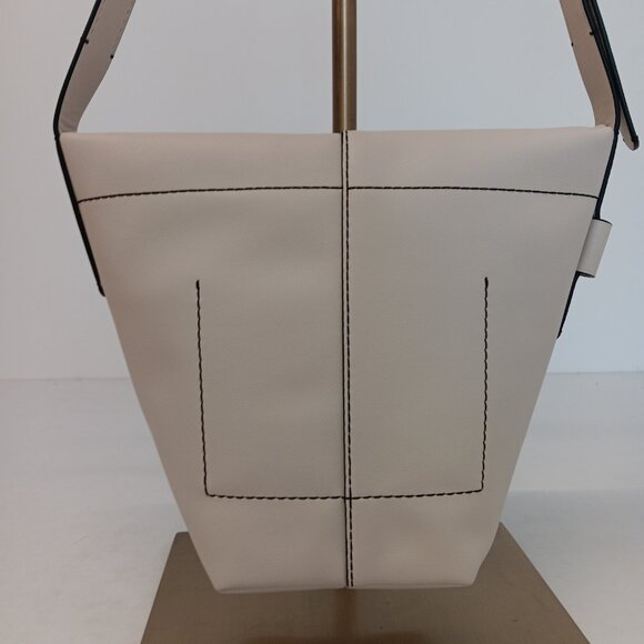 Proenza Schouler White Label Barrow Off-White Leather Bucket Bag - Picture 5 of 16